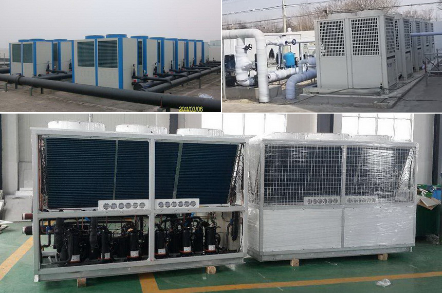 風(fēng)冷模塊式冷熱水機(jī)組 風(fēng)冷模塊式冷熱水機(jī)組